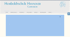 Desktop Screenshot of humboldtschule.de